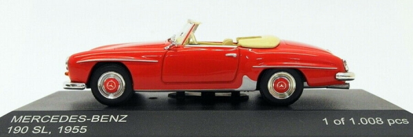 Whitebox Mercedes-Benz 190 SL Convertible 1955 limitied DieCast-Model in original box (4584)